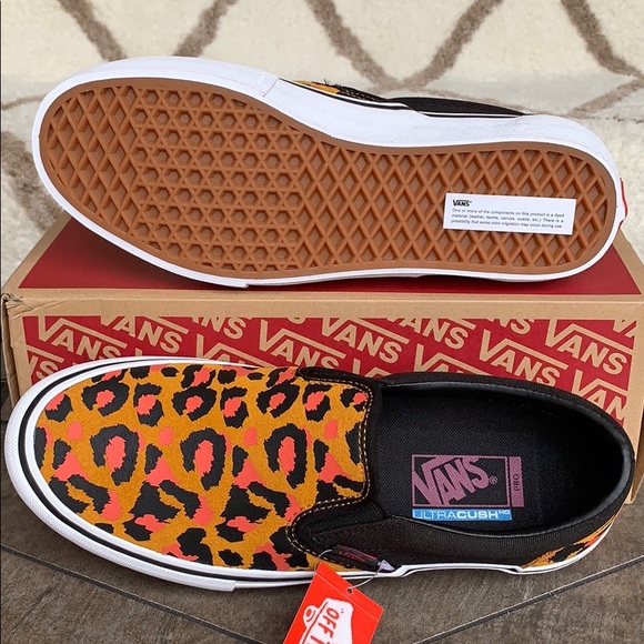 VANS SLIP-ON PRO PUNK black/true white men’s - Picture 5 of 16